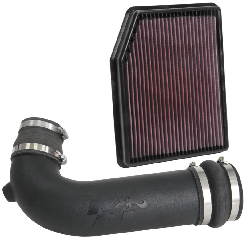 Chevrolet Silverado Performance Air Intake - K&N Engineering - 57 Series FIPK - `19-`20 Chevrolet Silverado Performance Air Intake - K&N Engineering - 57 Series FIPK - `19-`20